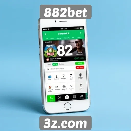 Experiência mobile no site 882bet é satisfatória