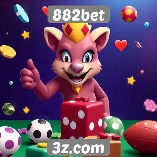 Variedade de jogos disponíveis na plataforma 882bet